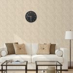 Modern living-room interior with white couch near empty beige wall. 3d render. Photo on book cover was made by me.